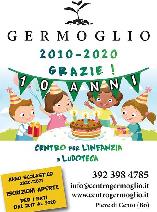 Il Centro Germoglio festeggia 10 anni !!!